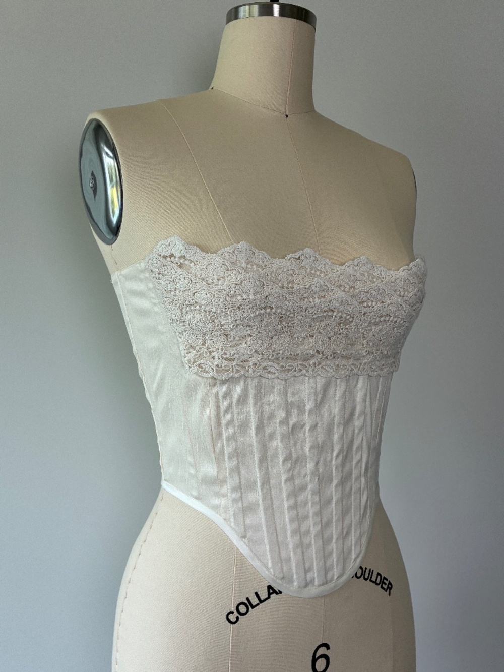 Lace Basque Corset